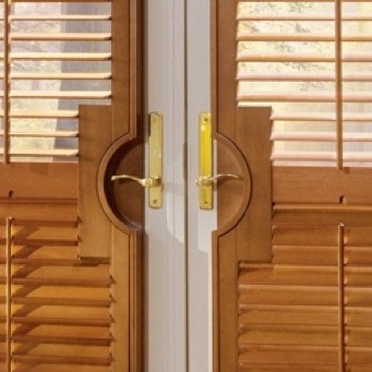 Dallas french door handle cutout